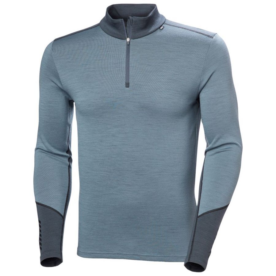 Helly Hansen Lifa Merino Midweight 1/2 Zip, Herr, Blå - Köp för SEK 822 - Spara 25%