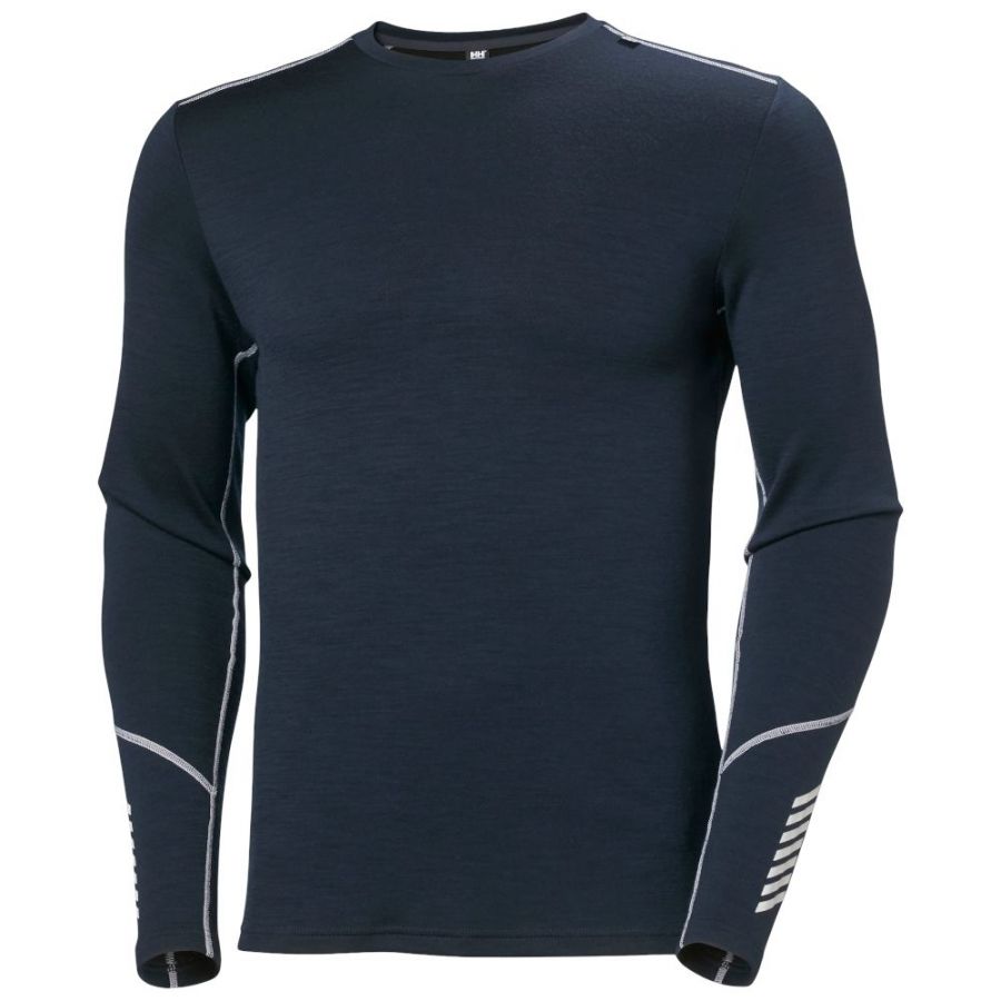 Helly Hansen Lifa Merino Midweight Crew, Herr, Navy - SEK 592 - Spara 40%