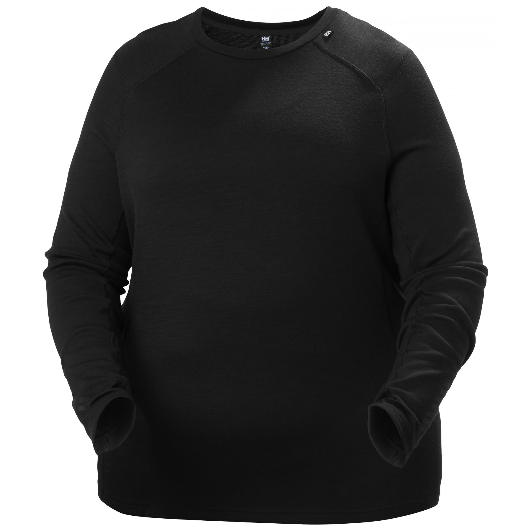 Helly Hansen Lifa Merino Midweight Crew Plus, Dam, Svart - SEK 719 - Spara 20%