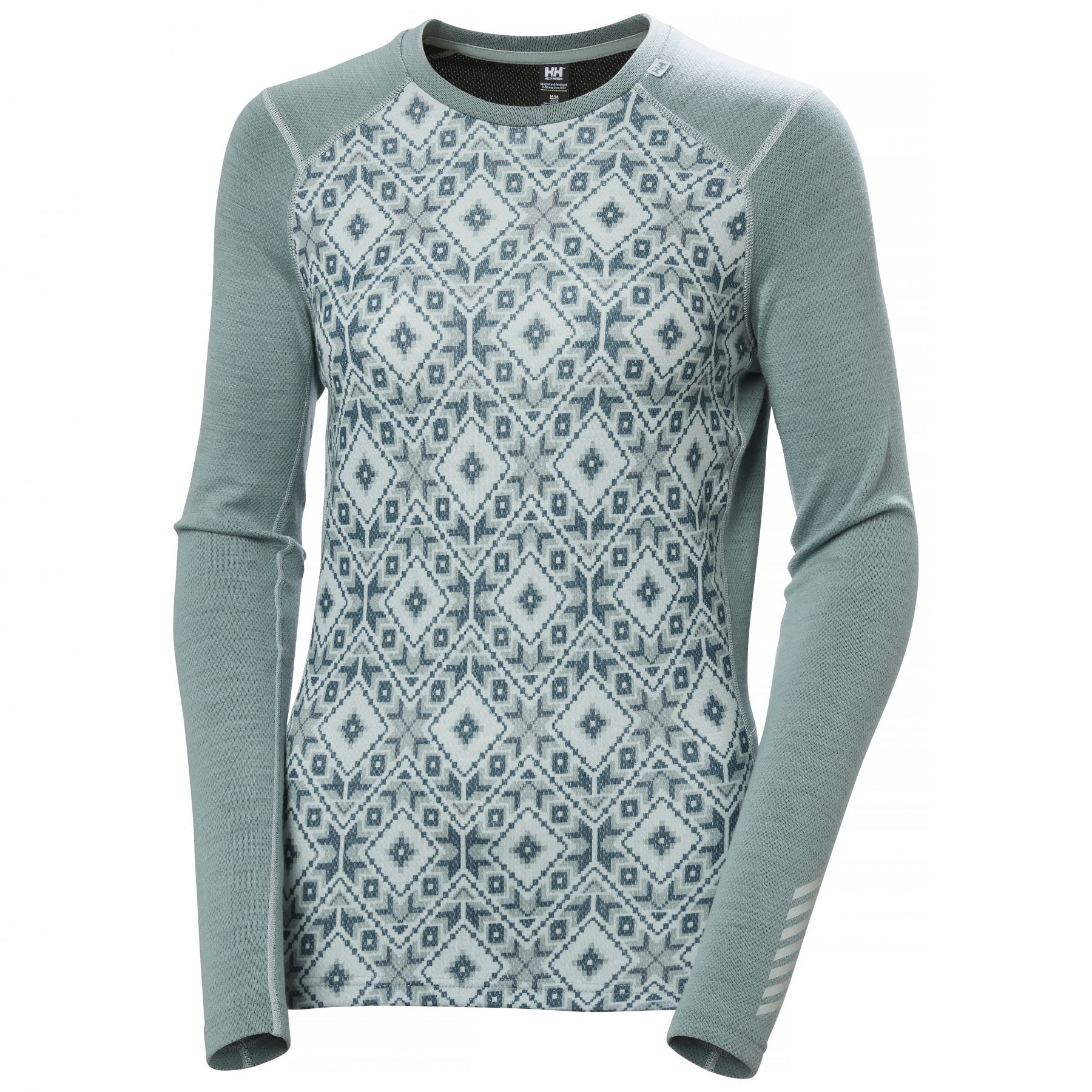 Helly Hansen Lifa Merino Midweight Graphic Crew, Dam, Cactus - SEK 590 - Spara 40%