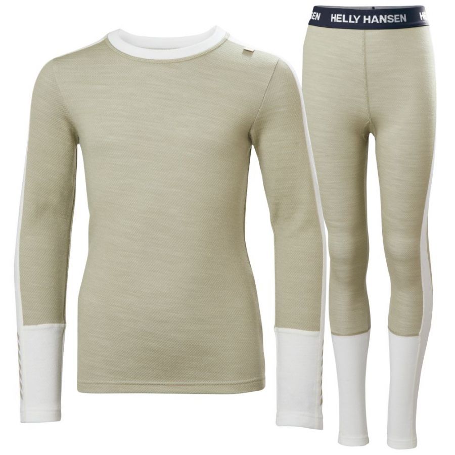 Helly Hansen Lifa Merino Midweight, Set, Junior, Beige - SEK 780 - Spara 29%