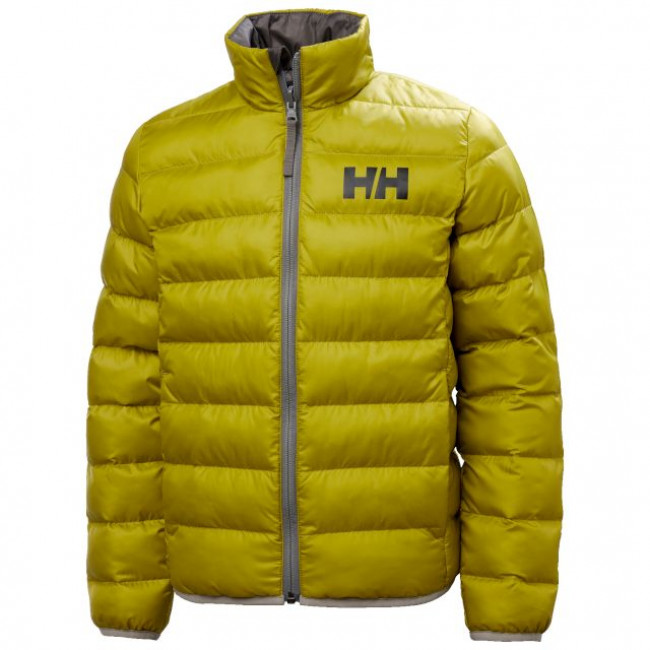 Helly Hansen Marka, Fiberdunjacka, Junior, Grön/Grå - Köp för SEK 757 - Spara 49%
