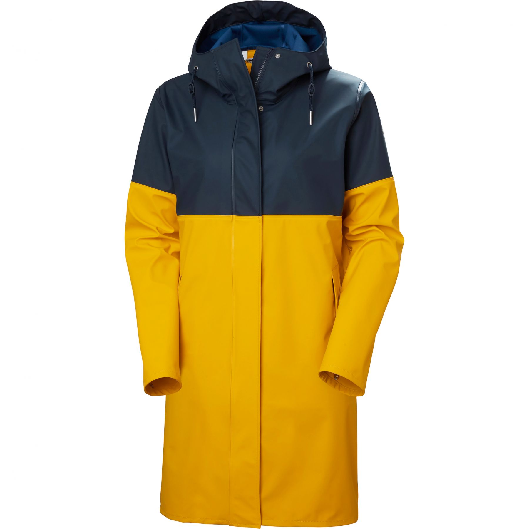 Helly Hansen Moss Block PU, Regnrock, Dam, Gul/Blå - SEK 1.190 - Spara 29%