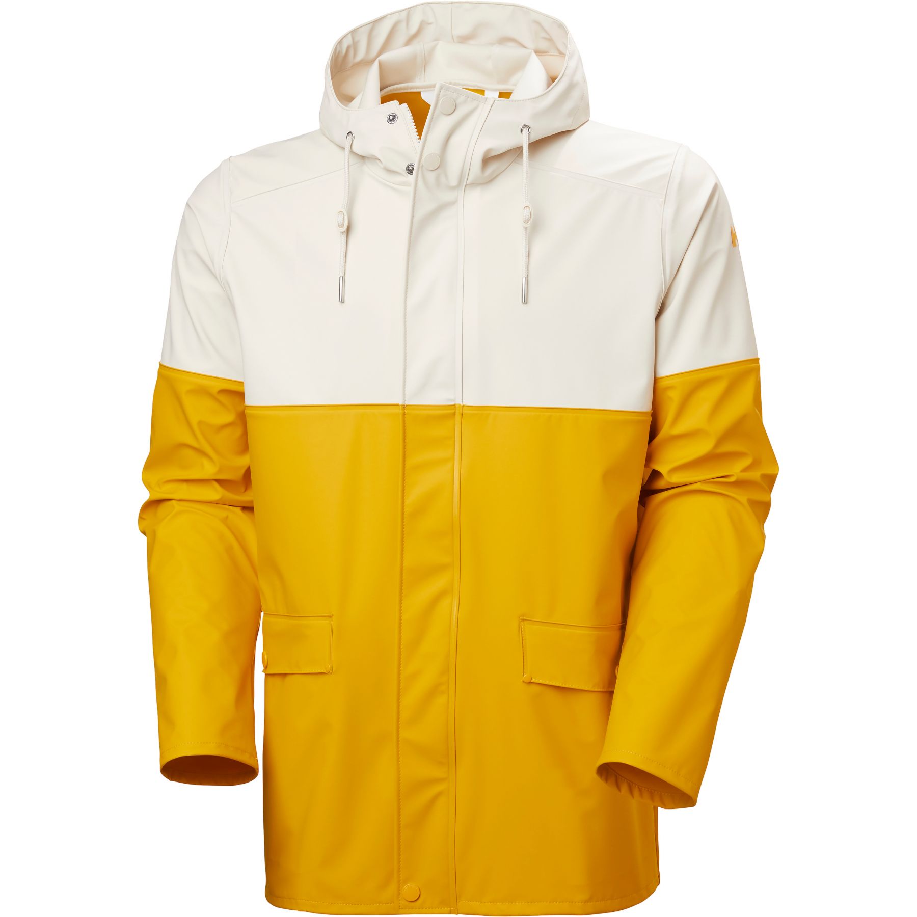 Helly Hansen Moss Block, Regnrock, Herr, Gul/Vit - Köp för SEK 1.268 - Spara 25%