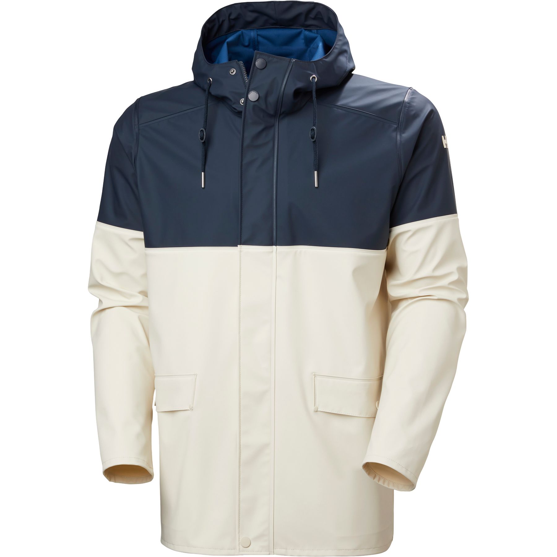 Helly Hansen Moss Block, Regnrock, Herr, Vit/Mörkblå - SEK 1.359 - Spara 20%