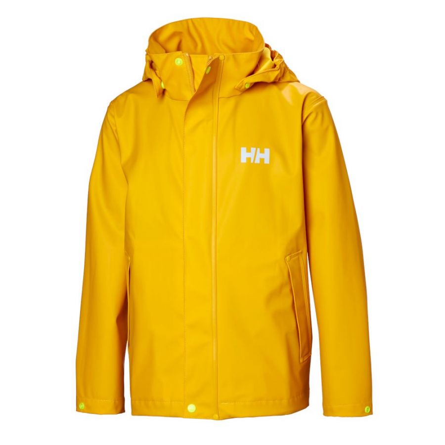 Helly Hansen Moss, Regnjacka, Junior, Gul - Köp för SEK 556 - Spara 30%