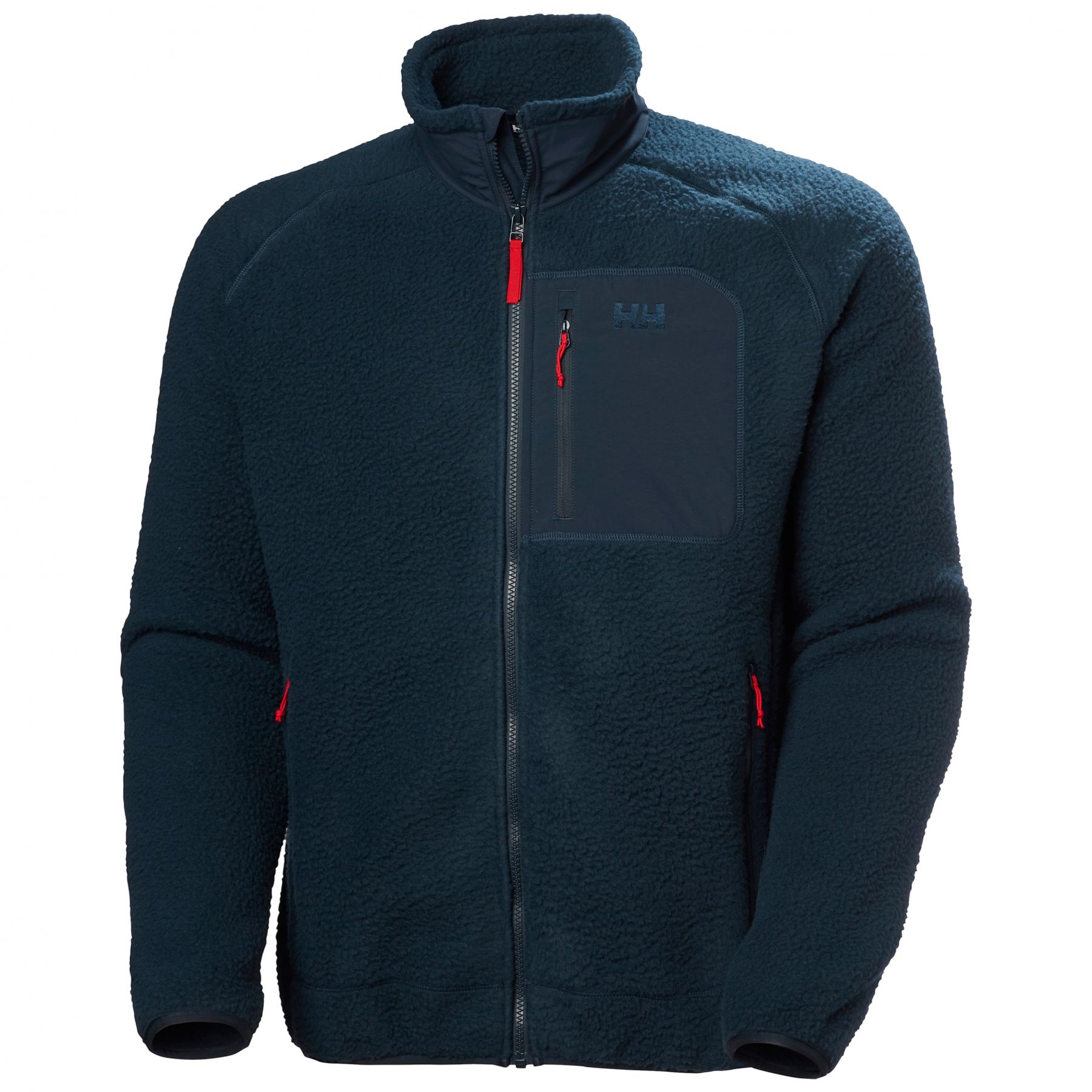 Helly Hansen Panorama Pile Block, Fleecejacka, Herr, Blå - SEK 1.700 hos AktivVinter.se