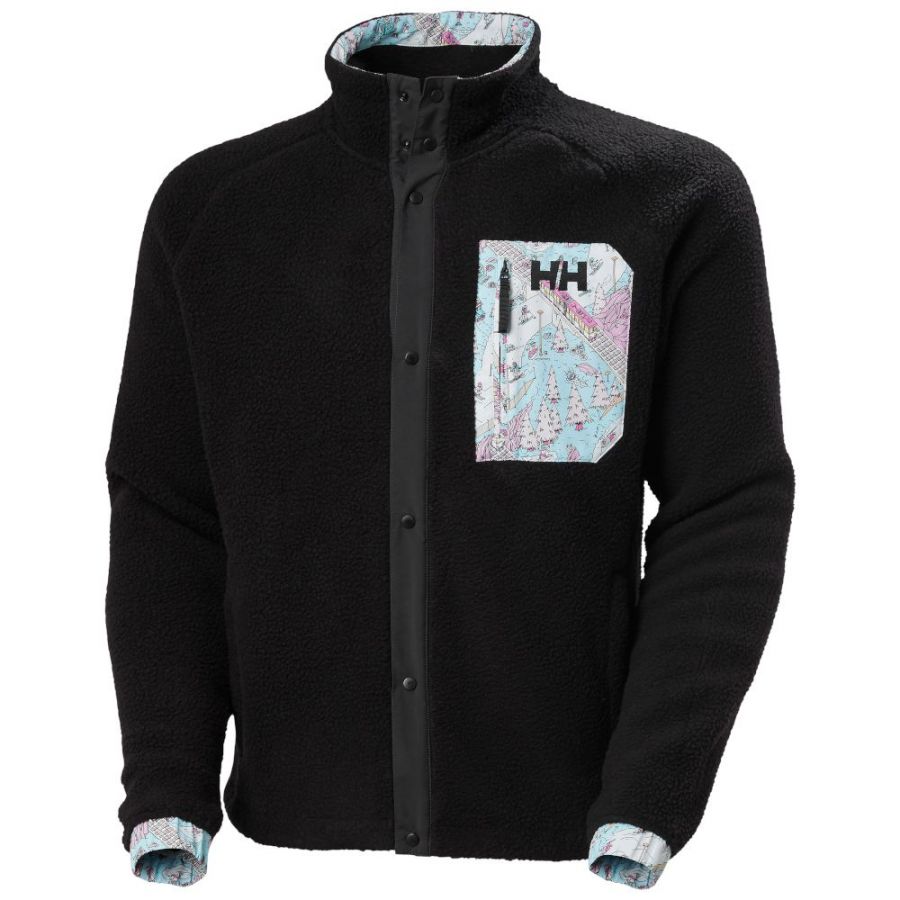Helly Hansen Panorama Pile Snap, Fleecejacka, Herr, Svart - Köp för SEK 1.279 - Spara 20%