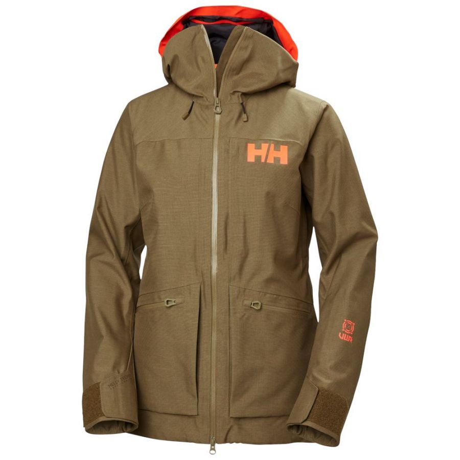 Helly Hansen Powderqueen 3.0, Skidjacka, Dam, Brun - SEK 2.778 - Spara 49%