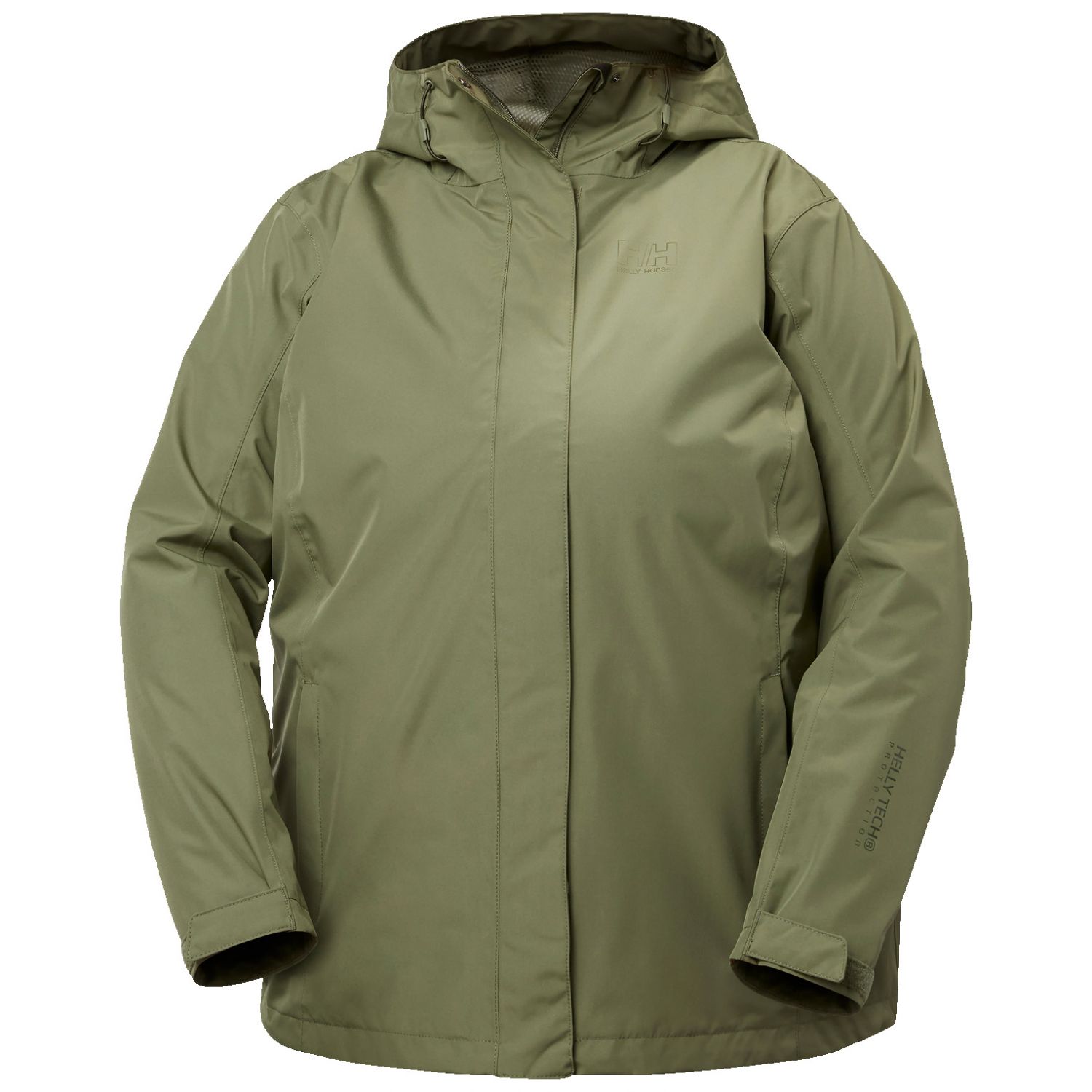 Helly Hansen Seven J Plus, Regnjacka, Dam, Plus Size, Lav Grön - SEK 923 - Spara 34%