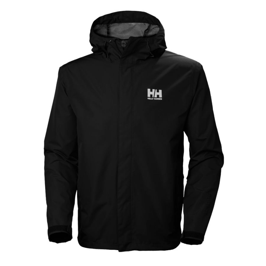 Helly Hansen Seven J, Regnjacka, Herr, Svart - Köp för SEK 990 - Spara 33%
