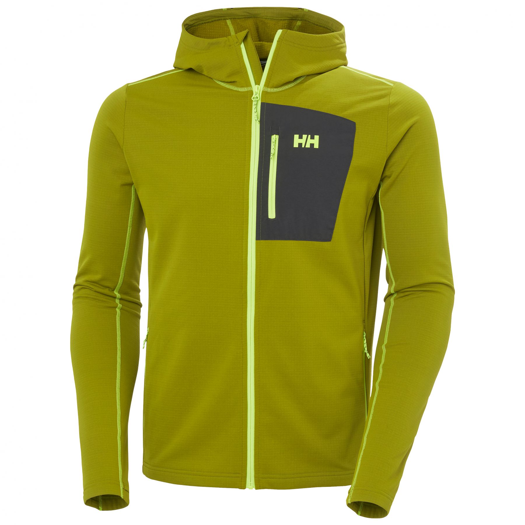 Helly Hansen Versalite Hooded, Fleecejacka, Herr, Grön - Köp för SEK 592 - Spara 47%