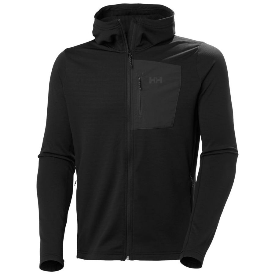 Helly Hansen Versalite Hooded, Fleecejacka, Herr, Svart - SEK 835 - Spara 30%