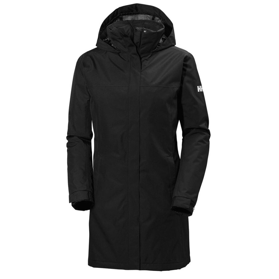 Helly Hansen Aden Long Insulated Regnkappa, Dam, Svart - SEK 1.278 - Spara 36%