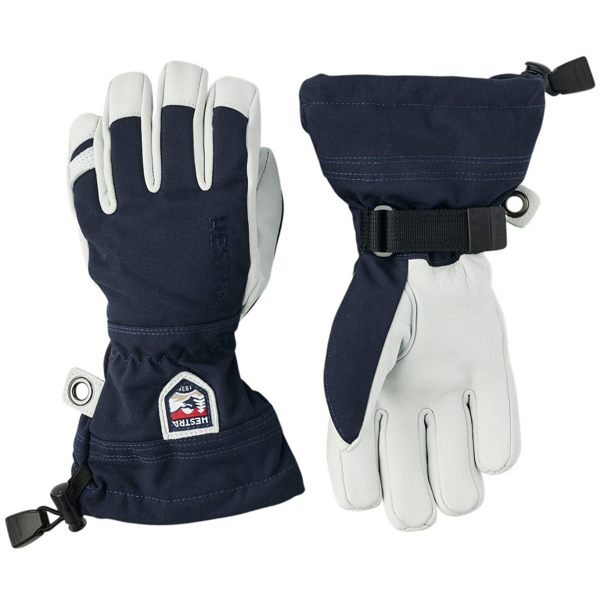 Hestra Army Leather Heli Ski, Skidhandskar, Junior, Navy - SEK 677 - Spara 27%