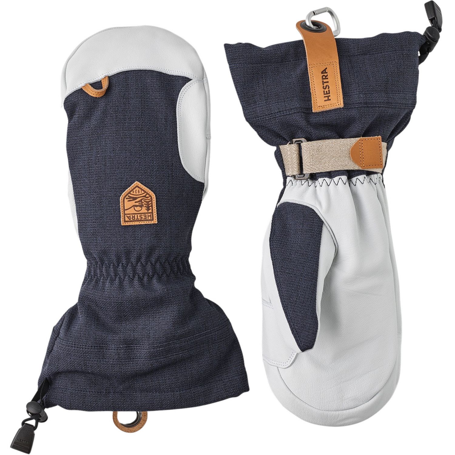 Hestra Army Leather Patrol Gauntlet, Vantar, Navy - SEK 1.599