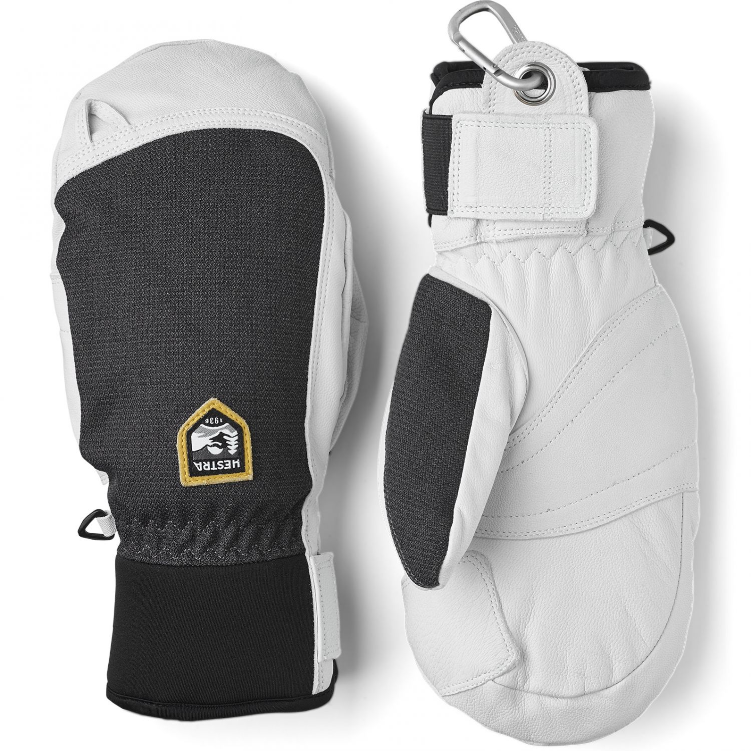 Hestra Army Leather Patrol, Skidvantar, Mörkgrå - SEK 1.299
