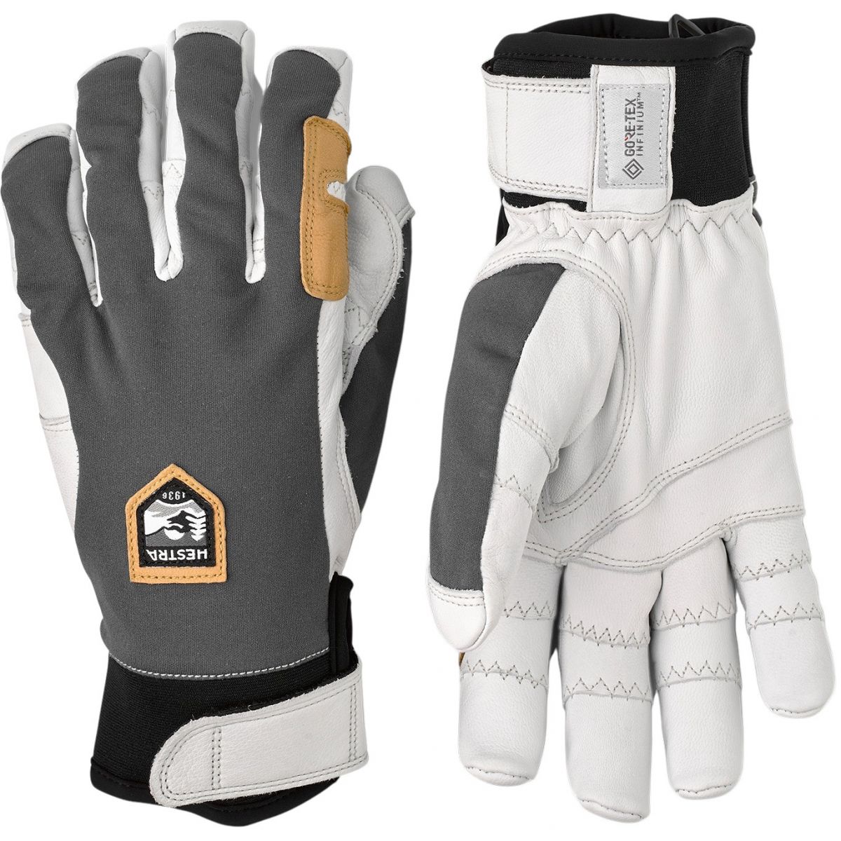 Hestra Ergo Grip Active, Skidhandskar, Grå/Vit - SEK 764 - Spara 23%