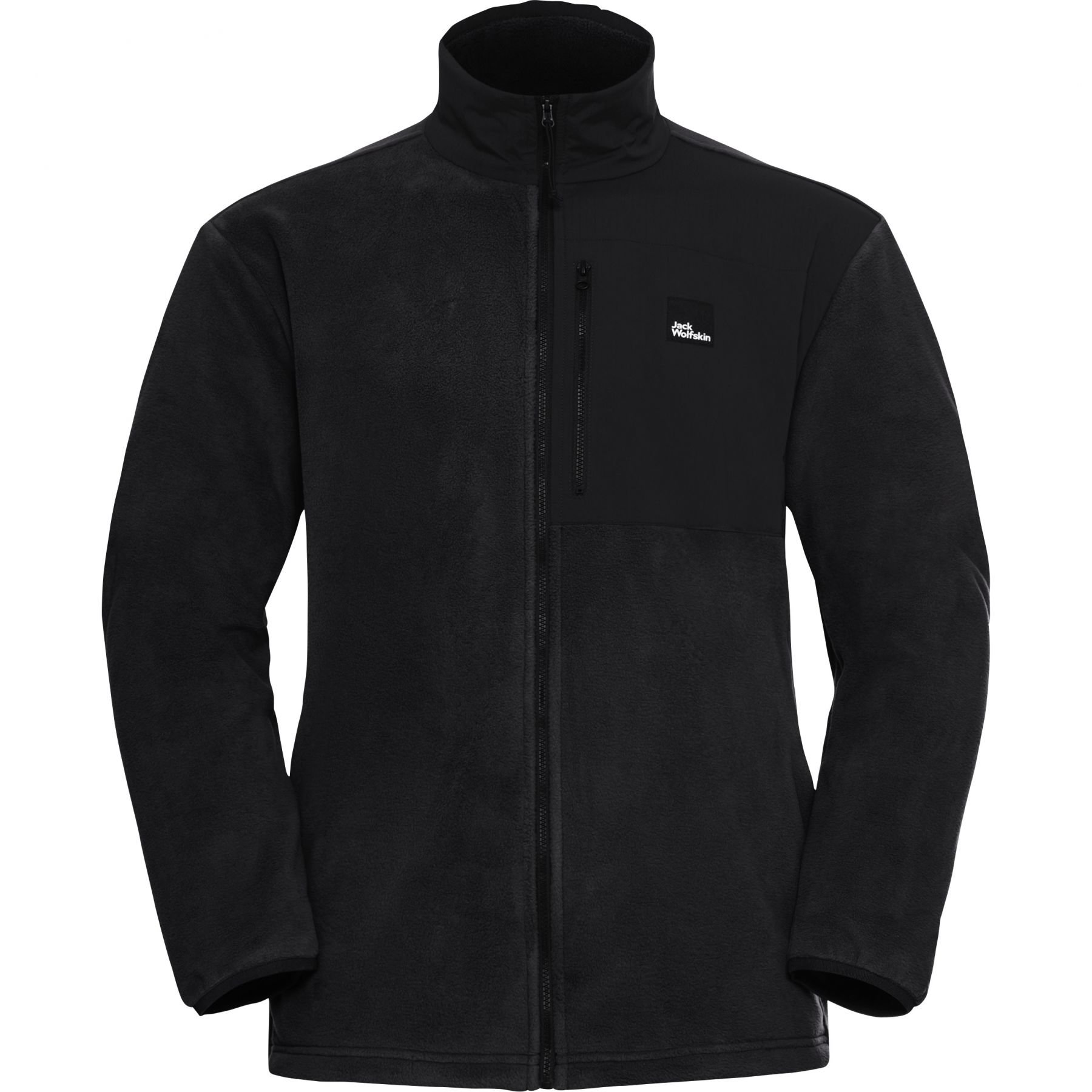 Jack Wolfskin Sumetro, Fleecejacka, Herr, Svart - Köp för SEK 794 - Spara 24%