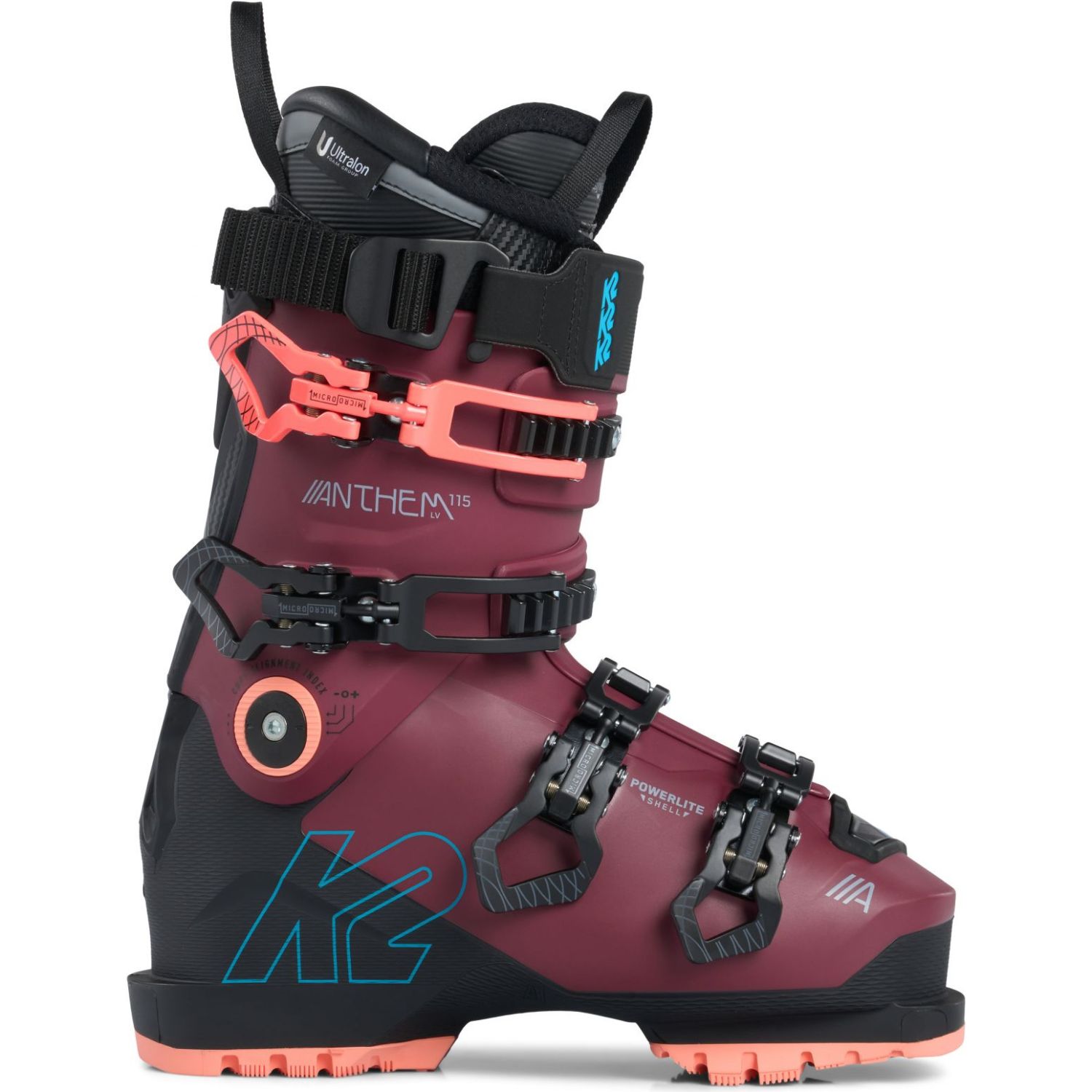 K2 Anthem 115 MV, Skidpjäxor, Dam, Mörkeröd - Köp för SEK 3.398 - Spara 32%