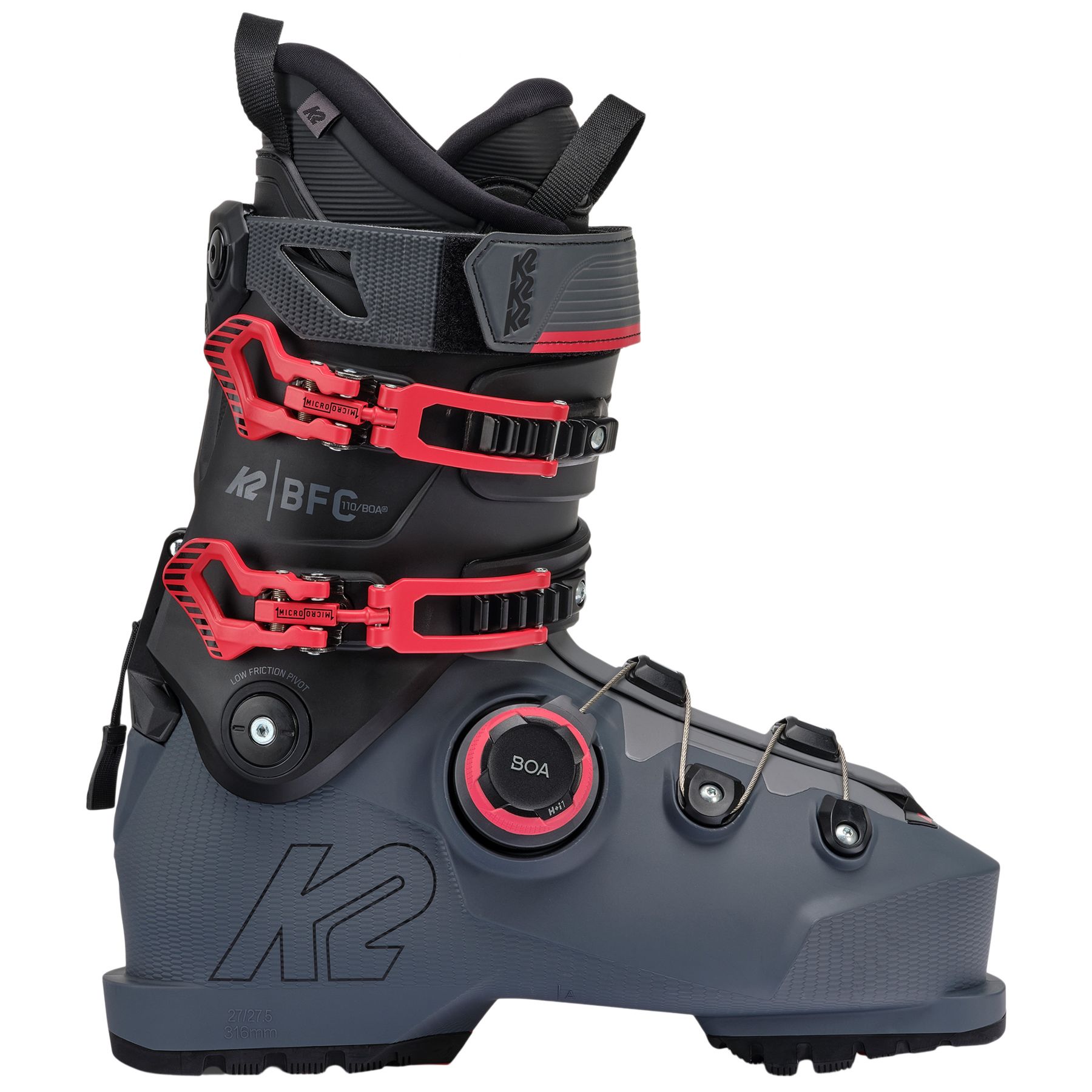 K2 BFC 110 BOA, Skidpjäxor, Herr, Svart/Grå - SEK 4.658 - Spara 21%