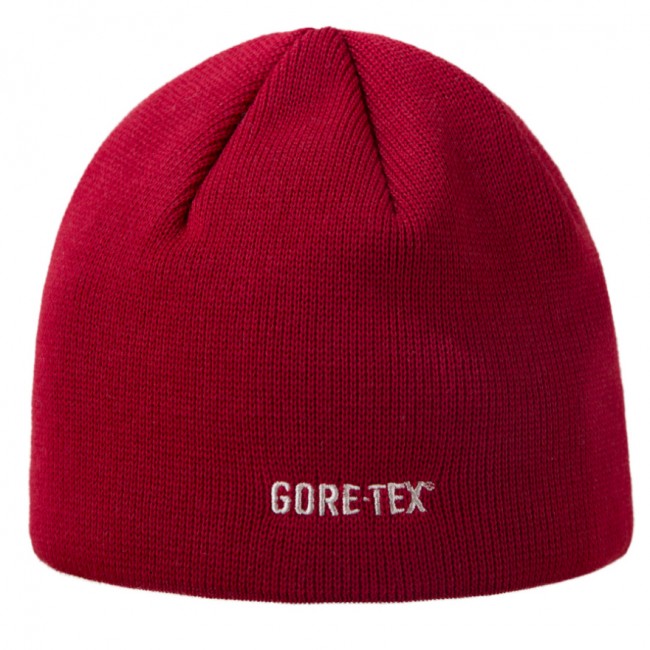 Kama stickad mössa med Gore-Tex, red - Köp för SEK 623 - Spara 20%
