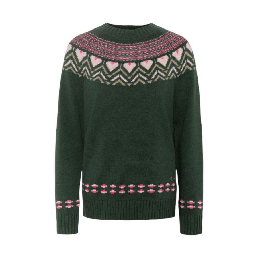Kari Traa Sundve Knit, Tröja, Dam, Mörkgrön - SEK 521 - Spara 47%
