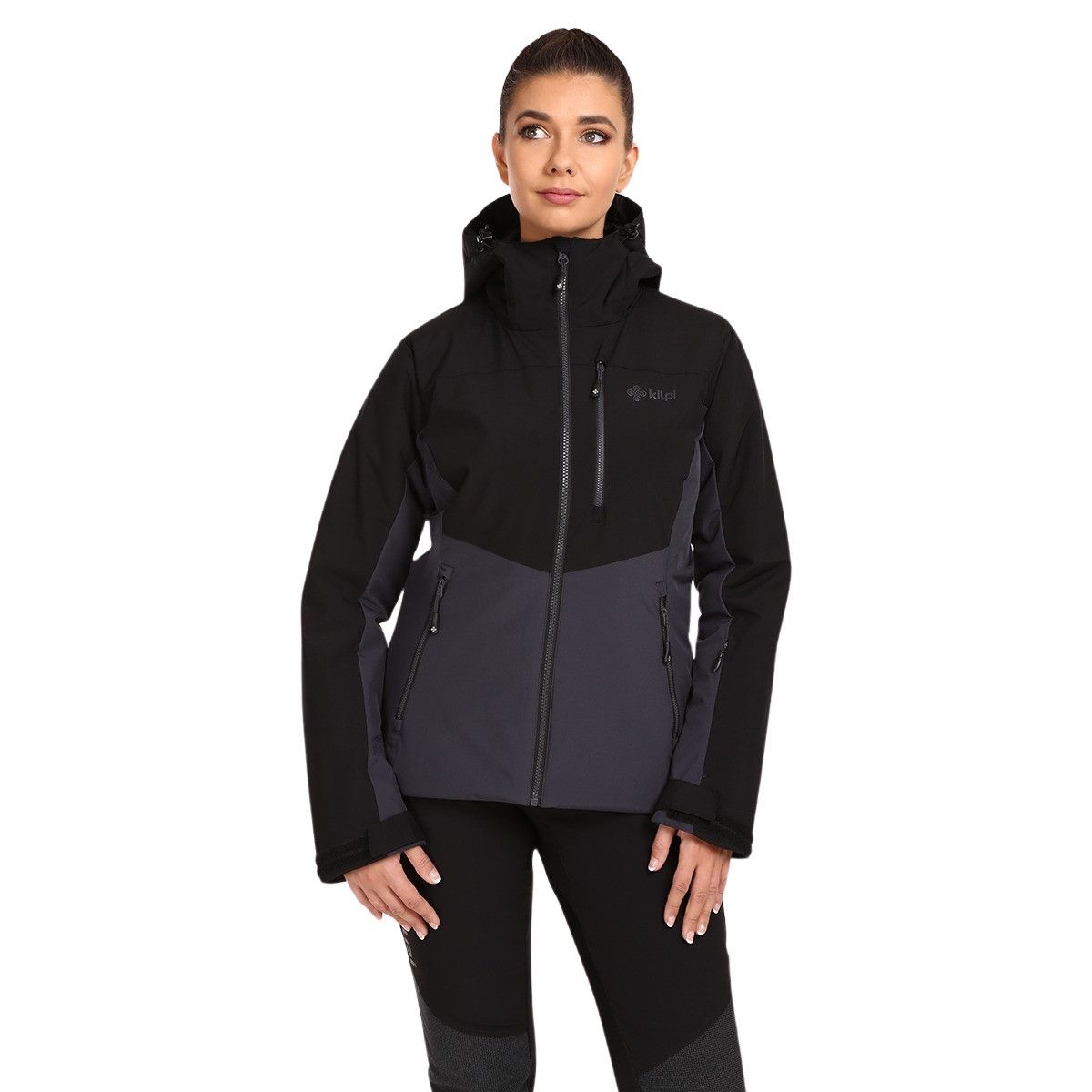 Kilpi Flip, Skidjacka, Dam, Svart/Grå - SEK 1.499