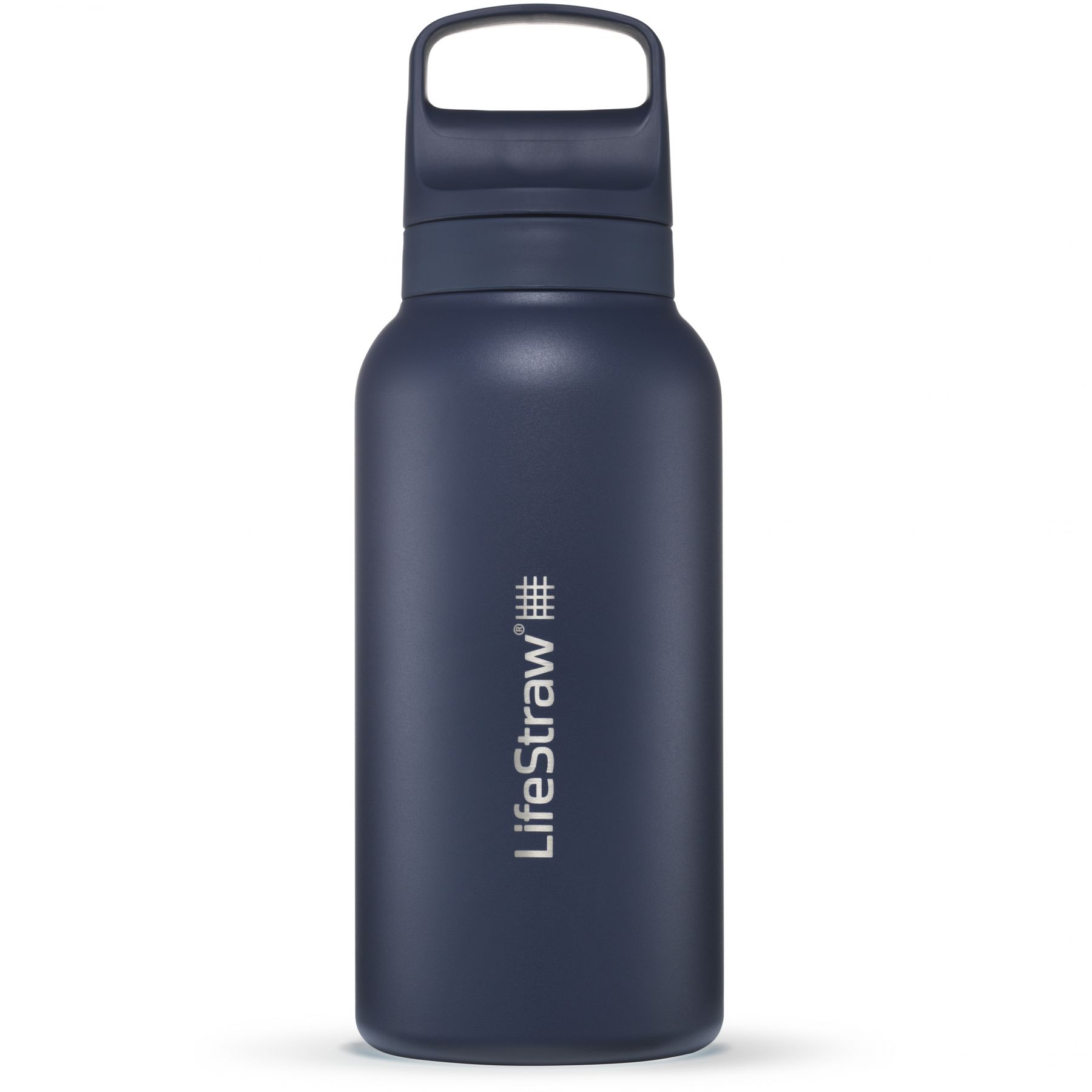 LifeStraw Go 2.0 Stainless Steel Water Filter Bottle 1L, Mörkblå - Köp för SEK 733 - Spara 28%