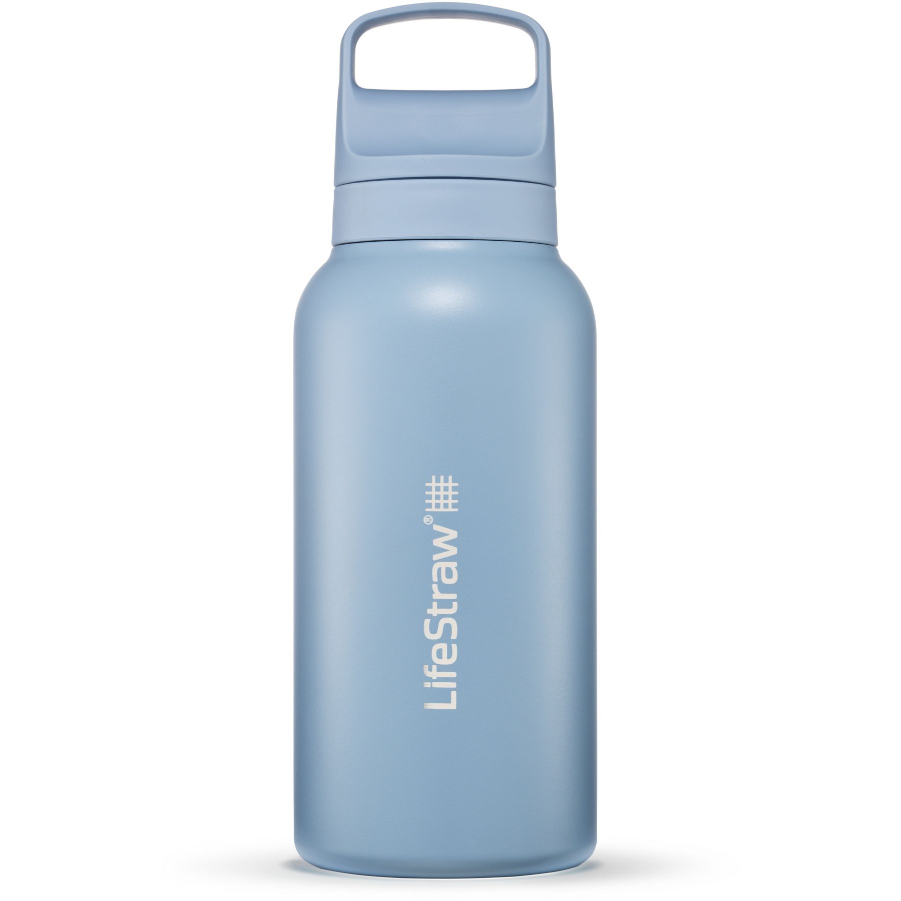 LifeStraw Go 2.0 Stainless Steel Water Filter Bottle, blå - Köp för SEK 776 - Spara 24%