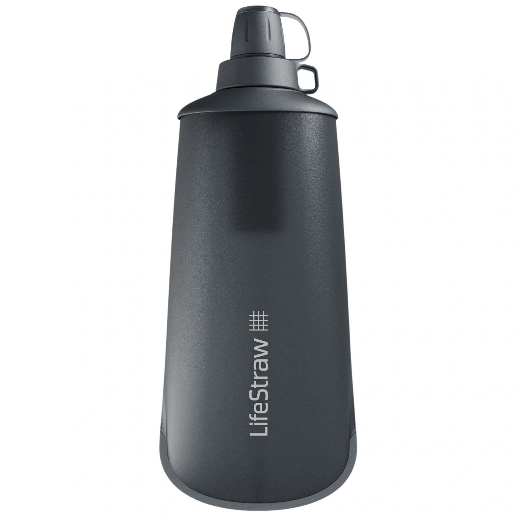 LifeStraw Peak Series Collabsible Squeeze Bottle, 1L, Mörkgrå - Köp för SEK 573 - Spara 3%