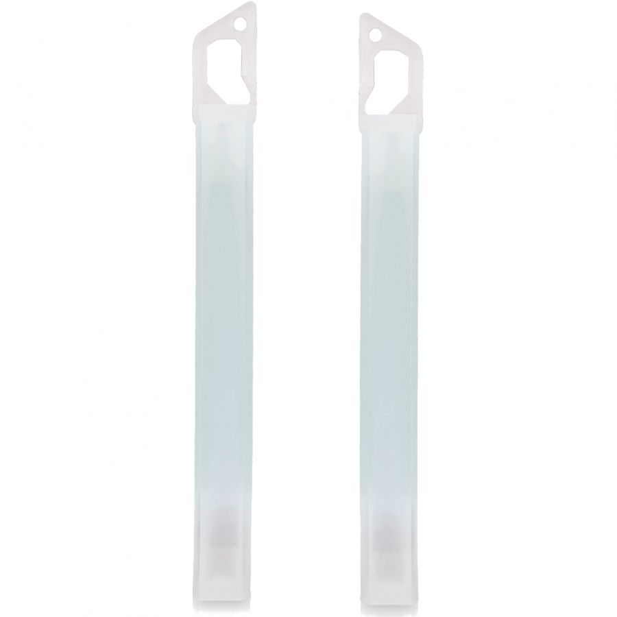 LifeSystems 8H Glow Sticks, Ljusstav, Vit (2-Pack)