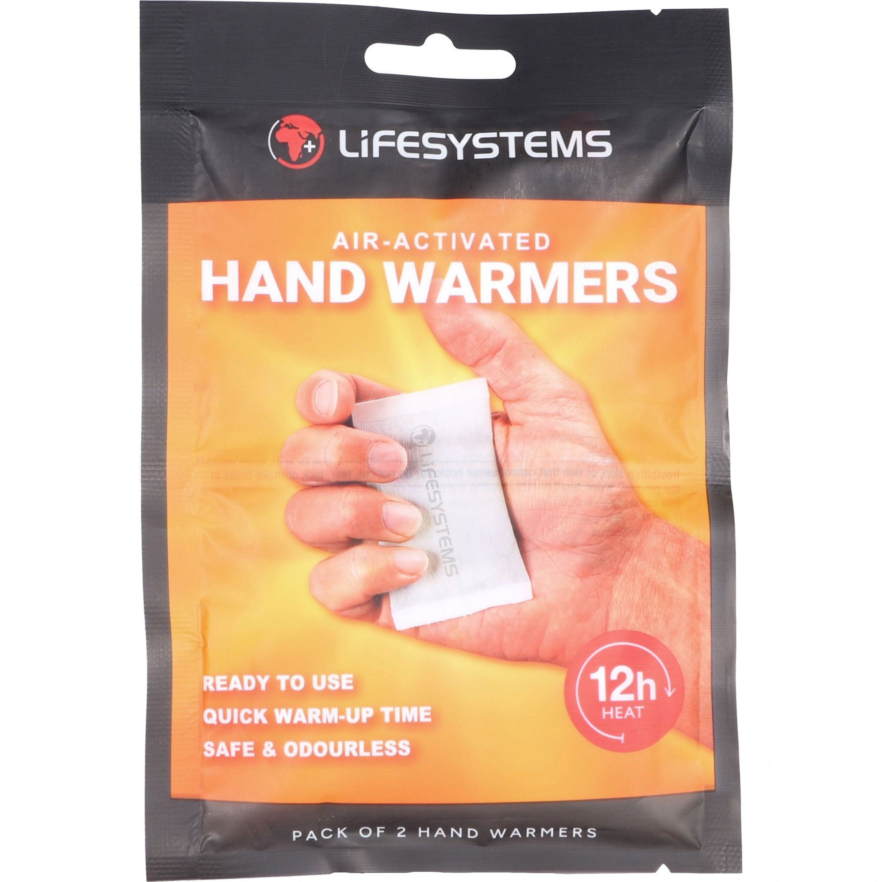 LifeSystems Air Activated Hand Warmers, handvärmare, 40-pack
