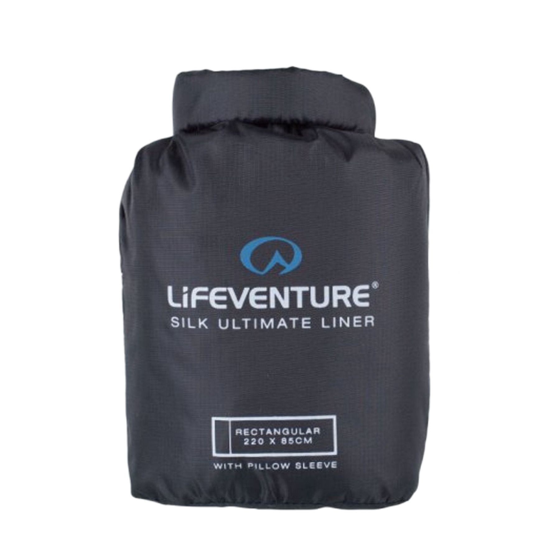 Lifeventure Silke Ultimate Sovsäck Liner, rektangulär, svart - SEK 1.560 hos AktivVinter.se
