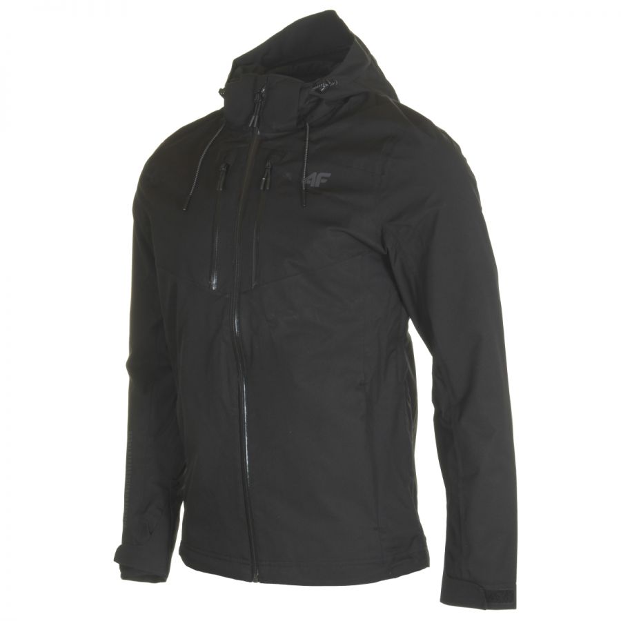 4F Louis, Regnjacka, Herr, Svart 4F Rolf Lång Softshell Jacka, Herr, Blå