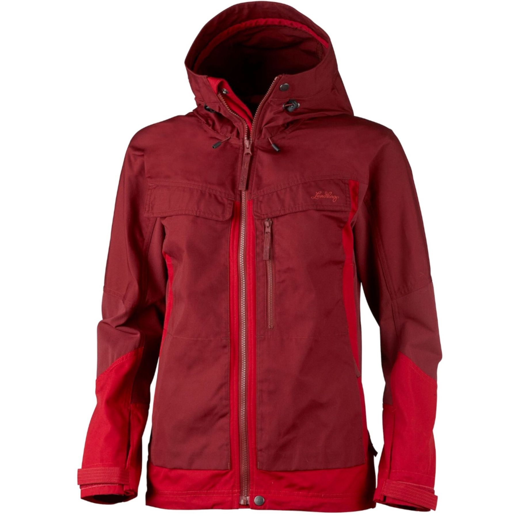 Lundhags Authentic Ws Jacket, skaljacka, dam, röd - Köp för SEK 2.361 - Spara 33%