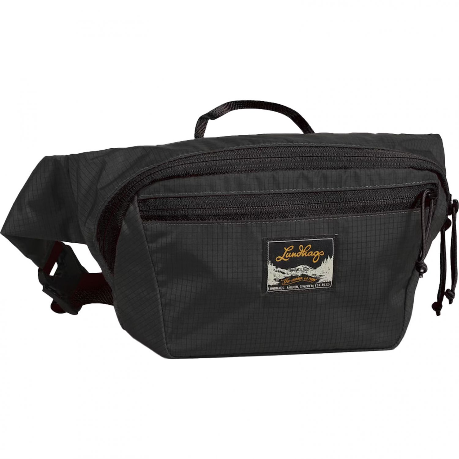Lundhags Core Hippak 2 L, midjeväskor, unisex, svart - Köp för SEK 399 - Spara 23%