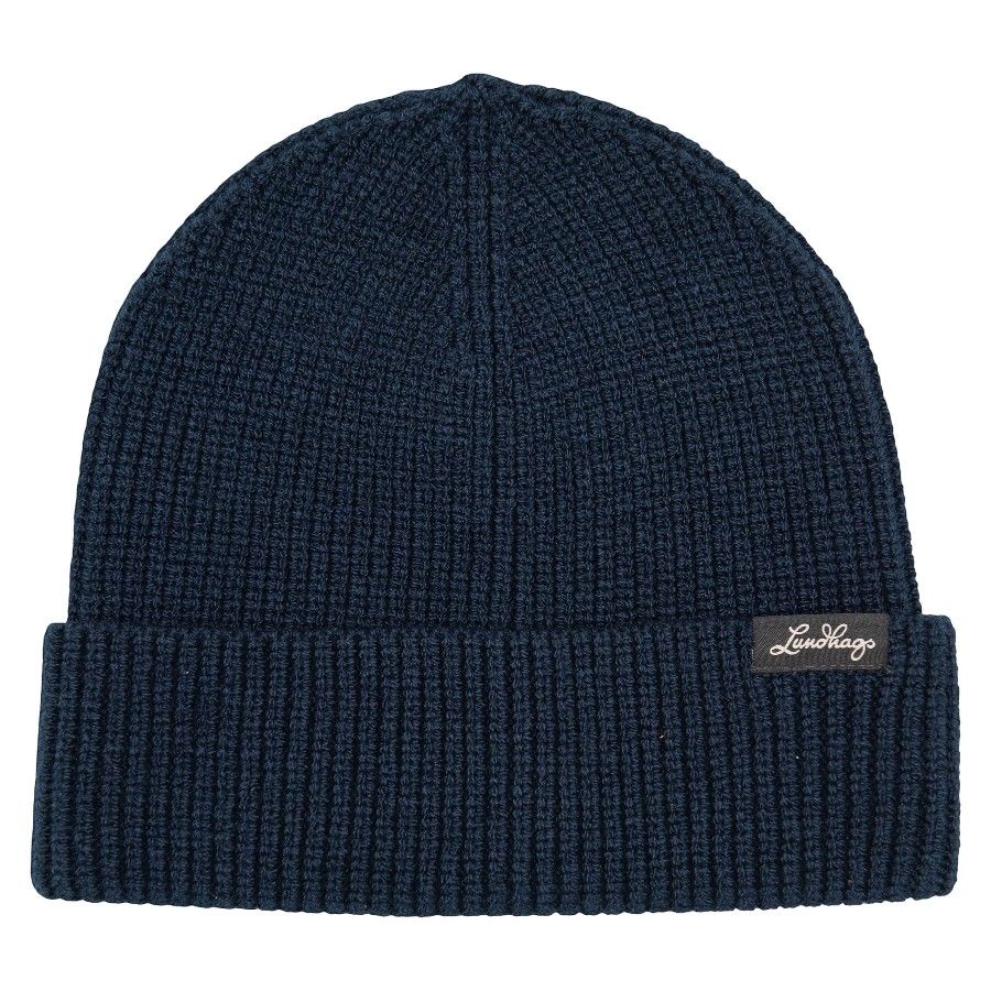 Lundhags Core Ribbed Beanie, mössa, blå - SEK 327 - Spara 23%