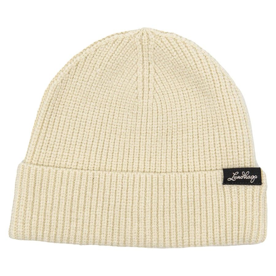 Lundhags Core Ribbed Beanie, mössa, vit - SEK 325 - Spara 24%