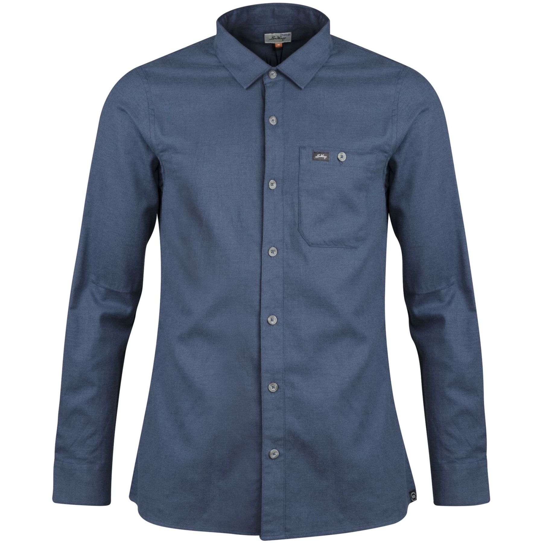 Lundhags Ekren Solid Ms LS Shirt, skjorta, herr, blå - Köp för SEK 985 - Spara 33%