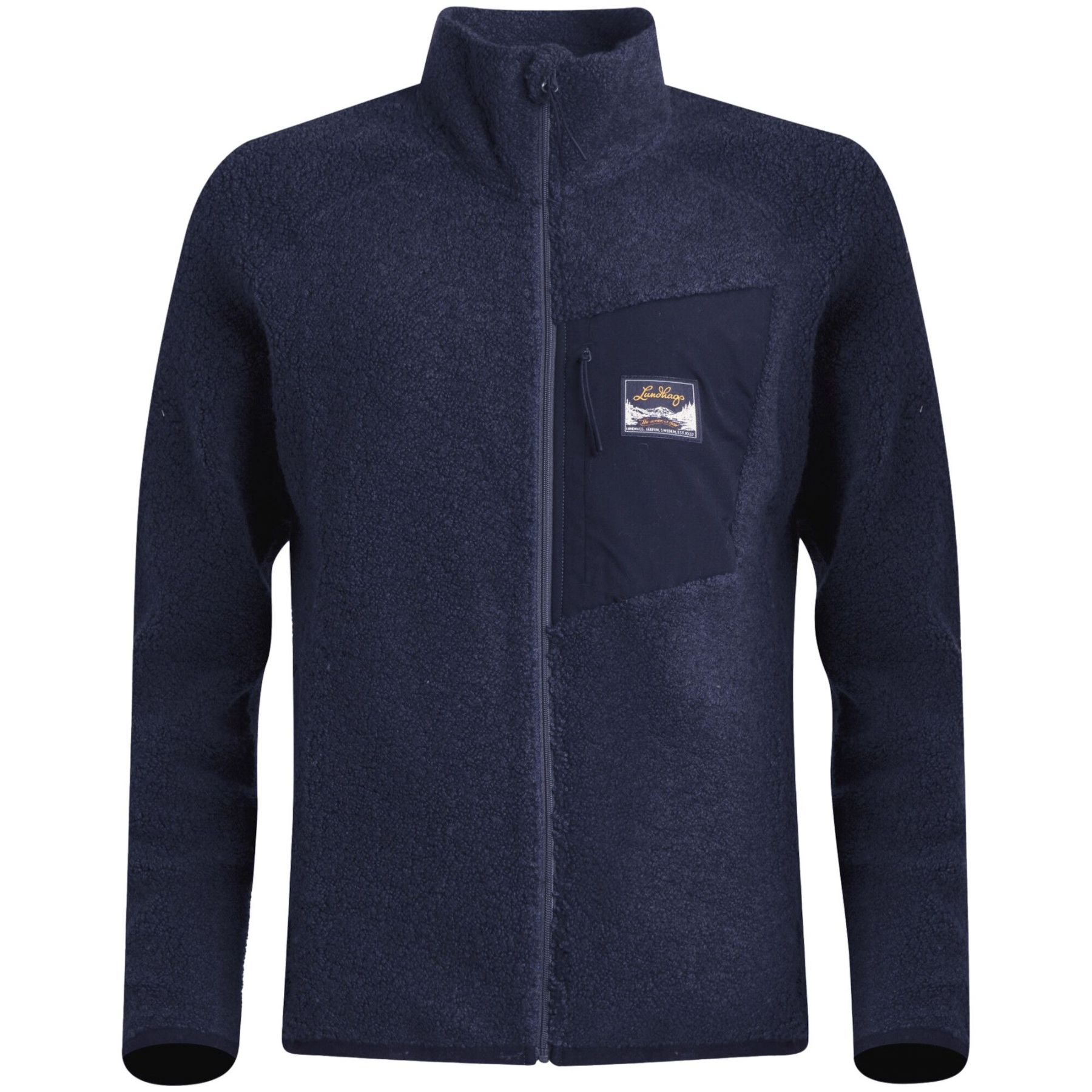 Lundhags Flok Wool Ws Pile, dunjacka, dam, blå - Köp för SEK 1.389 - Spara 32%