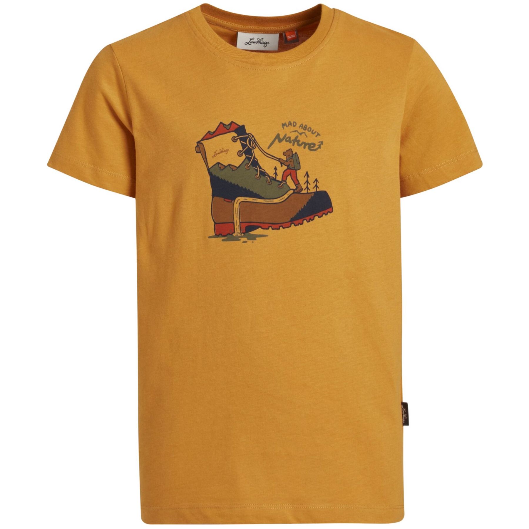 Lundhags Fulu Climbing T-shirt Jr, t-shirt, junior, guld - Köp för SEK 329 - Spara 21%