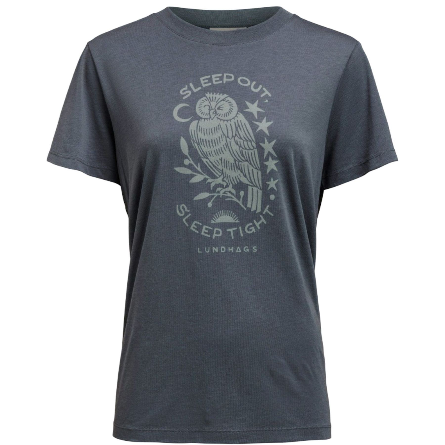 Lundhags Järpen Printed T-shirt, t-shirt, dam, blå - SEK 492 - Spara 26%