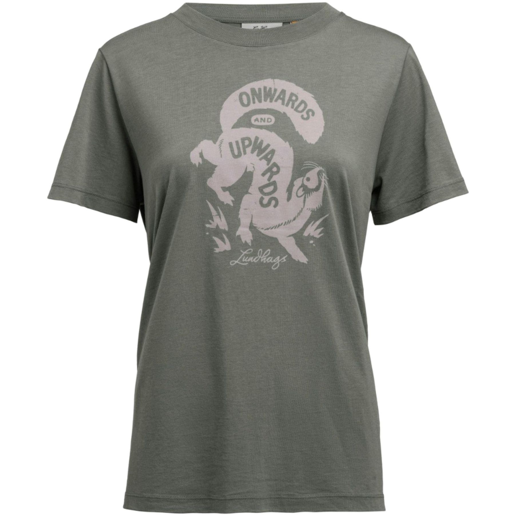 Lundhags Järpen Printed T-shirt, t-shirt, dam, grön - Köp för SEK 496 - Spara 25%
