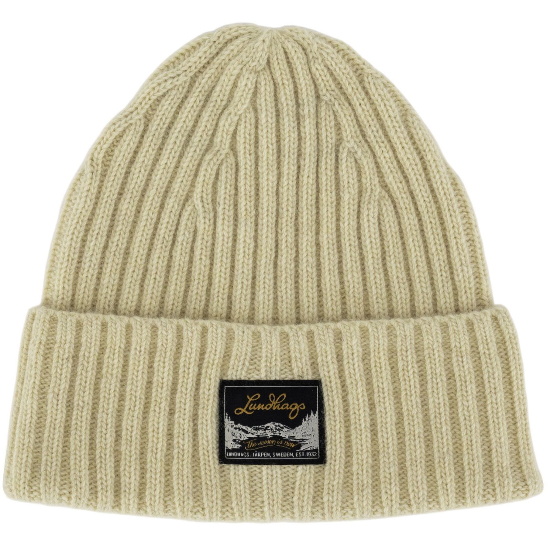 Lundhags Knak Wool Beanie, mössa, beige - SEK 396 - Spara 32%