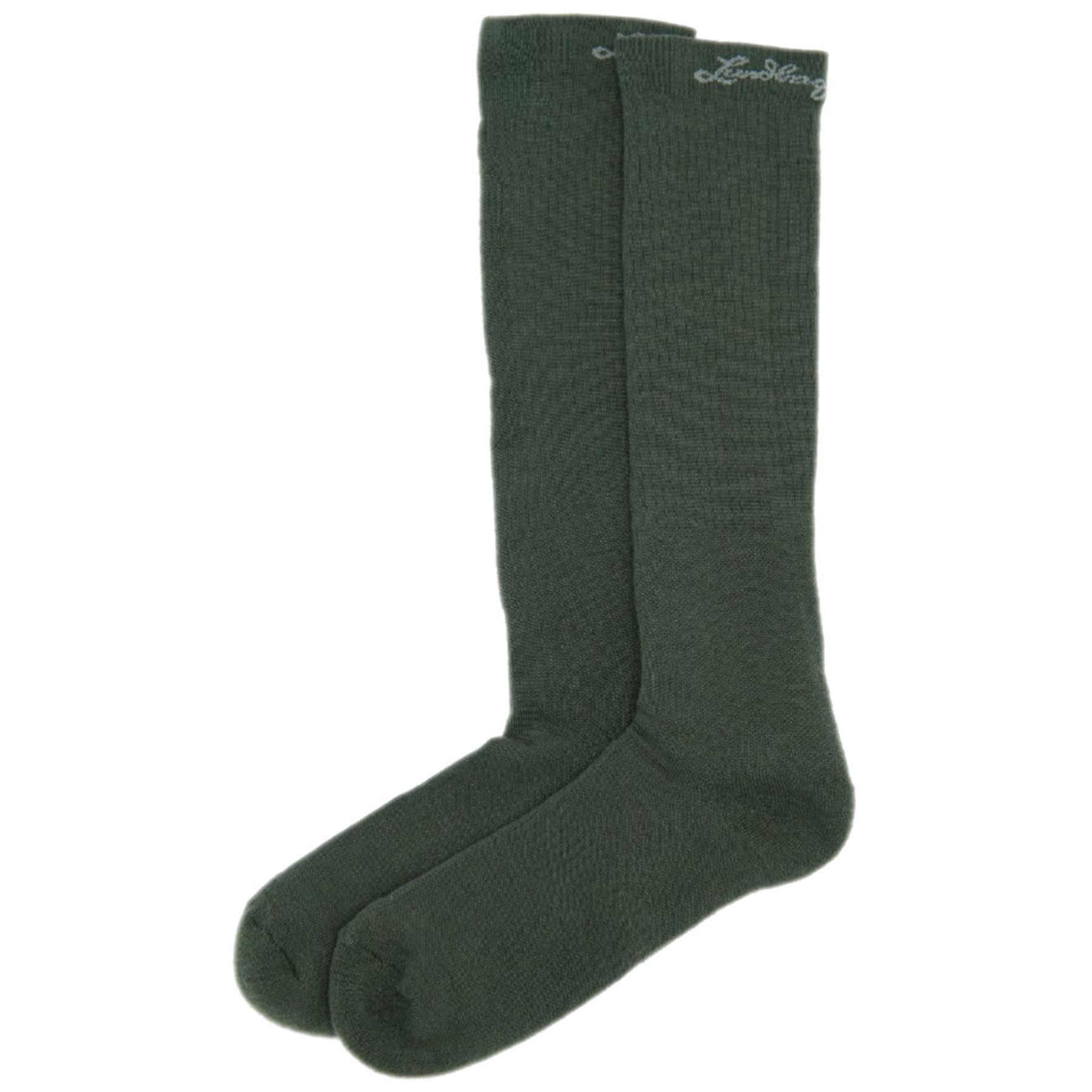 Lundhags Merino Trekking Sock High, vandringsstrumpor, unisex, grön - Köp för SEK 332 - Spara 20%