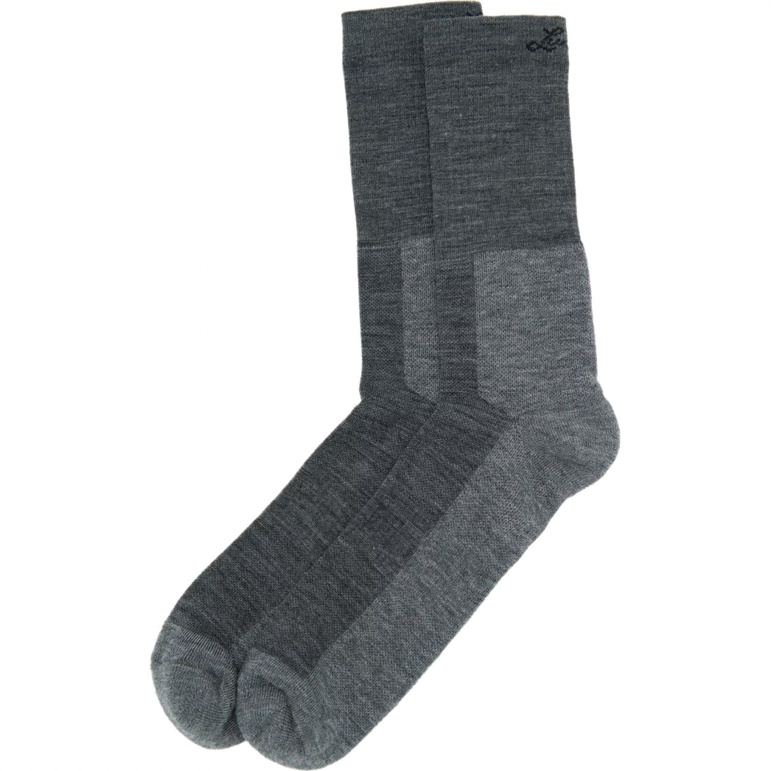 Lundhags Merino Trekking Sock Mid, vandringsstrumpor, unisex, grå - Köp för SEK 274 - Spara 25%