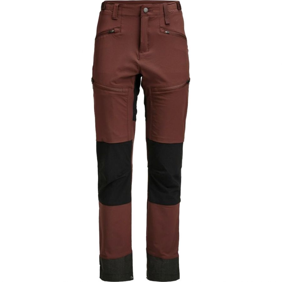 Lundhags Padje Stretch Pant, vandringsbyxor, dam, röd/svart - SEK 1.968 - Spara 25%