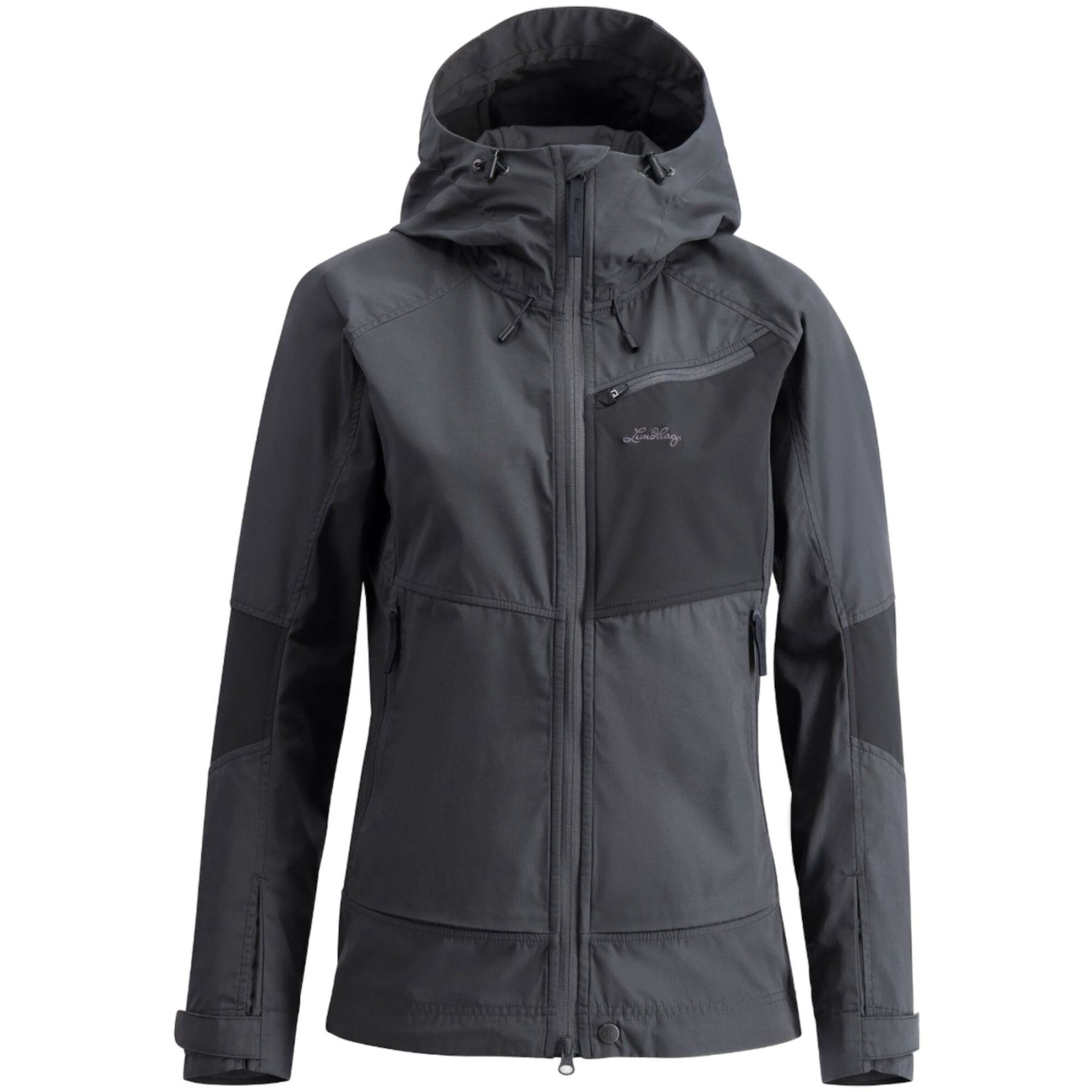 Lundhags Tived Stretch Hybrid Jacket, softshelljacka, dam, grå - Köp för SEK 1.929 - Spara 27%