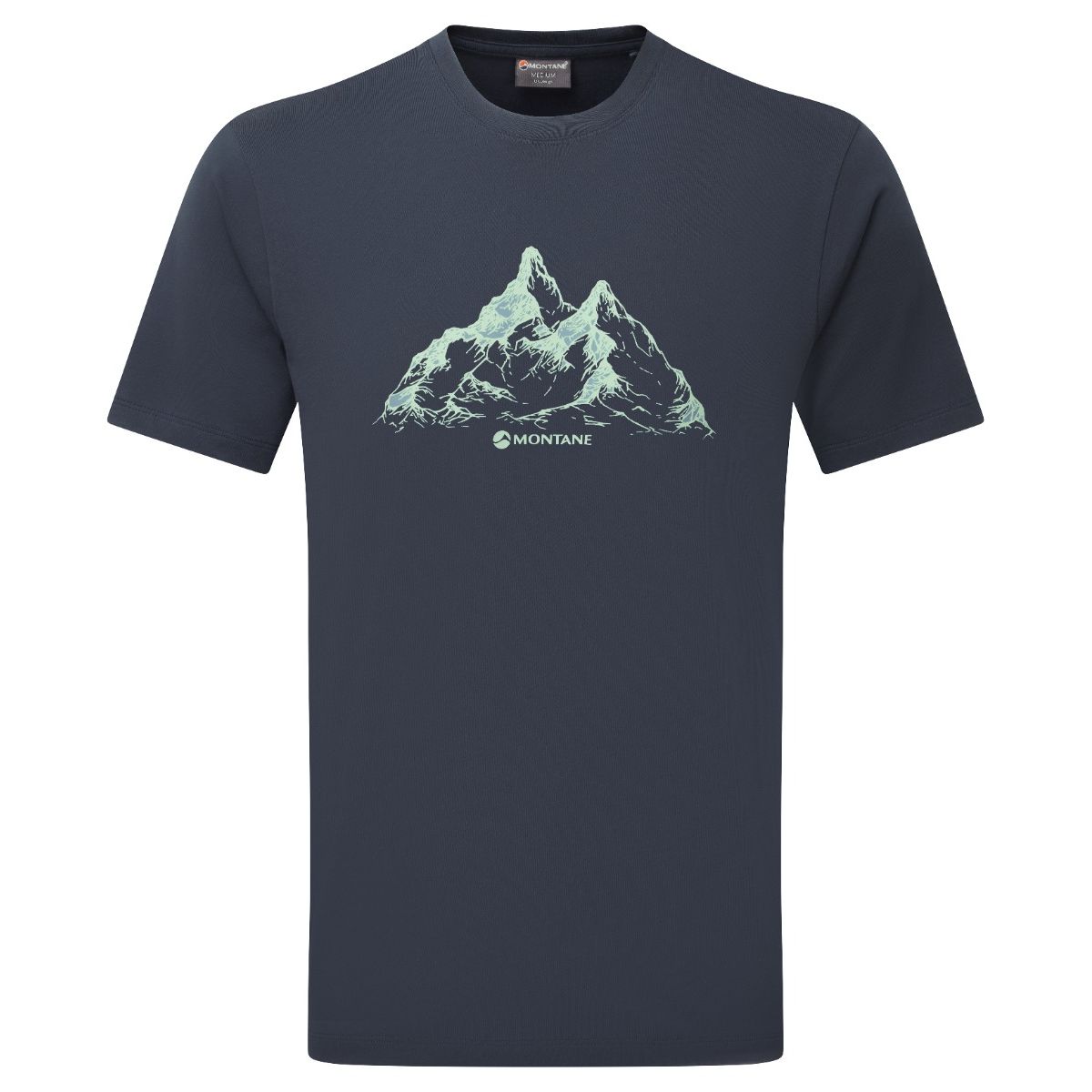 Montane Dual Mountain T Shirt, herr, blå - Köp för SEK 307 - Spara 40%